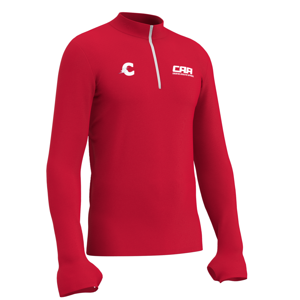 Quarter Zip Warmup Shirts